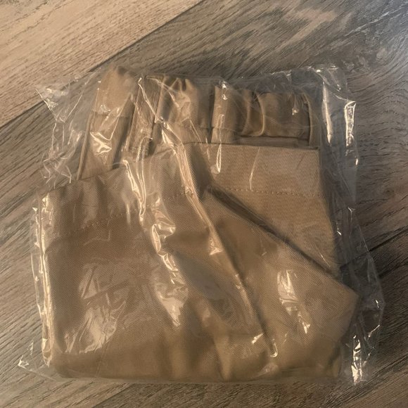 NWT LANDS' END GIRLS PLAIN FRONT BLEND CHINO SHORTS KHAKI 5, 13, 14S (SLIM) - Picture 5 of 15